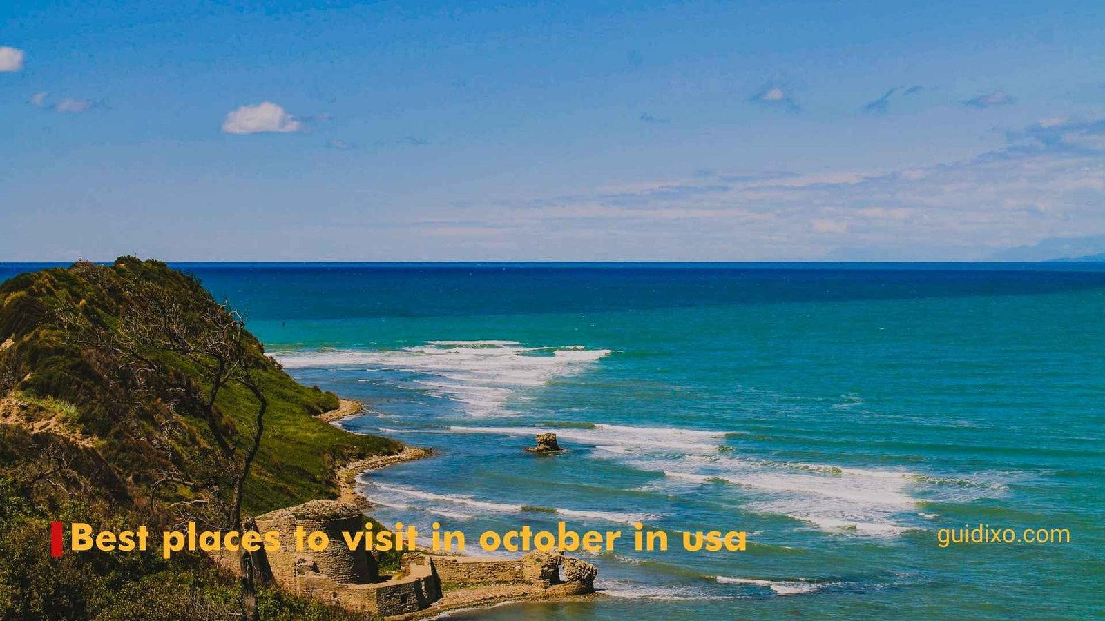 best places to visit in october in usa